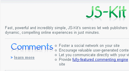 JS-KIT portál